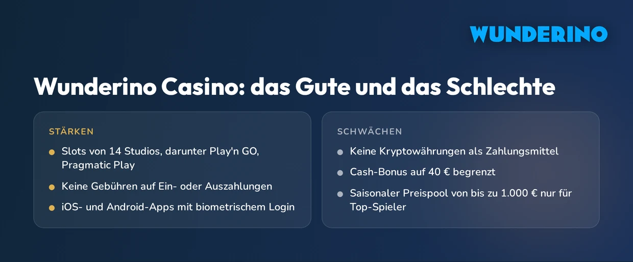 Vor- und Nachteile ansehen